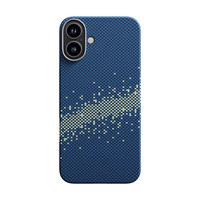 Coque de téléphone de luxe en fibre de carbone Sjk877 ultra-fine antichoc légère avec texture tissée agréable au toucher pour 16 15 14 Plus Pro Max