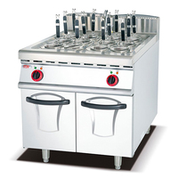 Cuiseur à pâtes électrique autonome OUTE OT-890, en acier inoxydable SUS304/201, équipement de cuisine professionnel, cuiseur à nouilles, 12 paniers, 16 kW