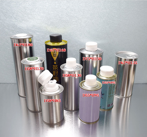 Vuoto 500ml 750ml 1L olio d'oliva commestibile confezione di lattine metallo 100ml 500ml di olio di cocco olio vegetale per olio d'oliva - Product Image 6