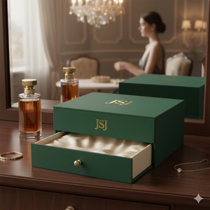 Caja <span class=keywords><strong>de</strong></span> Cartón <span class=keywords><strong>de</strong></span> Lujo para Calzado <span class=keywords><strong>de</strong></span> Alta Gama con Logotipo Personalizado y Cierre Magnético Rígido Plegable - Product Image 5