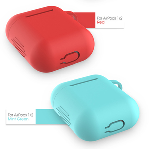 Coque de protection en Silicone pour écouteurs <span class=keywords><strong>Apple</strong></span> Airpods 1/2 Pro avec Logo personnalisé - Product Image 5