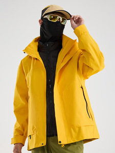 Chaqueta Impermeable para Hombre y Mujer, Forro Tres en Uno, Logotipo Personalizado, Chaqueta Deportiva Impermeable, Cortavientos, Transpirable, con Cierre - Product Image 2