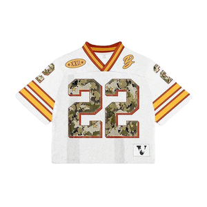 2026 voor voetbaltenue # 1 Malik Nabers Jaxson Dart sneldrogende Amerikaanse jersey met korte mouwen - Product Image 1