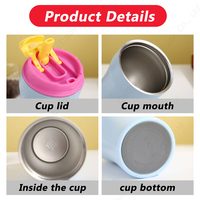 Mug de voyage en acier inoxydable de 380 ml avec cordon, tasse isotherme anti-fuite, support pour logo personnalisé, idéal pour le bureau et les trajets quotidiens