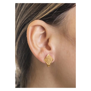 Boucles d'oreilles en or rose 22 carats, tendance, motif papillon et étoile, diamants et zircons 14K/18K pour mariages, fiançailles, fêtes - 3280 - Product Image 1