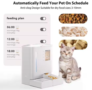<span class=keywords><strong>Distributeur</strong></span> automatique <span class=keywords><strong>de</strong></span> nourriture <span class=keywords><strong>pour</strong></span> chat durable avec caméra APP 5G/2.4G WiFi 2K HD Vision nocturne Étanche Capacité 4L <span class=keywords><strong>Distributeur</strong></span> d'eau et <span class=keywords><strong>de</strong></span> céréales - Product Image 6
