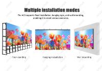 Pantalla LED de Vídeo para Interiores a Todo Color de 2m*3m, Full HD P2.5 P4P5, Panel de Pantalla LED de Aluminio Fundido a Presión para Iglesia, TV en EE. UU.