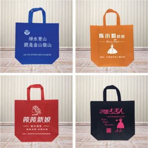 Design Custom Eco-Friendly Cotton Handle Nonwoven Tote <b>Bags</b> Bulk Wholesale Reusable Grocery Shopping <b>Bags</b> with Logo Printing - Product Image 6