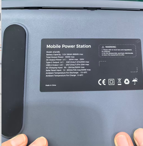 สถานีไฟฟ้าพกพาแบบเรียงซ้อนได้ 3.2V 280Ah 1000Wh ระดับ IP65 แบตเตอรี่ LiFePO4 พร้อมเต้ารับไฟฟ้ากระแสสลับ 300W ชาร์จเร็ว ใช้พลังงานแสงอาทิตย์ สำหรับใช้ในบ้าน - Product Image 5