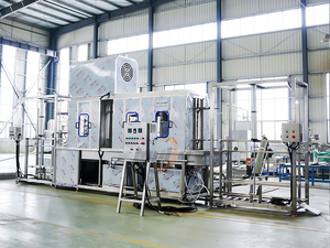 เครื่องล้างพาเลทพลาสติกแบบแนวตั้ง เครื่องล้างถาดพาเลท เครื่องทำความสะอาดกล่องพาเลท เครื่องอบแห้ง - Product Image 3