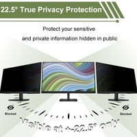 2-weg anti-spionage privacy screen filter anti-blauw licht anti-reflectie scherm beschermer voor HP 23.8 inch 16:9 desktop monitor
