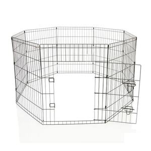 8 Paneel 76*76Cm Hondenbox, Draagbare Oefening Hondenhondenhok/Omheining <span class=keywords><strong>Puppy</strong></span> Box Hond Speelpen Welp Huisdieren En Kleine Dieren - Product Image 3