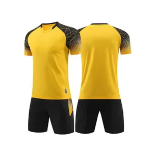 חולצות כדורגל ג'רזי אלסטיות וגמישות 2024 חליפת אימון כדורגל למבוגרים/ילדים אימוניות כדורגל