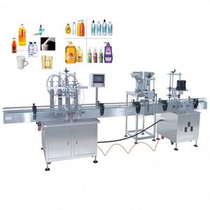 Full Automatically Production Line Detergent Liquid Soap Shampoo Shower Gel Filling Machine Line - Product Image 1
