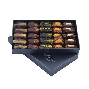 Caja vacía de cartón de lujo hecha a mano, embalaje de regalo para dulces con insertos divisores, venta al por mayor - Product Image 1