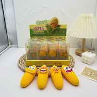 Crunch Corn Toy Fruit Crunch Squishy, langzaam opkomende fidget-stressbal voor stressverlichting Fruit Squishy Toys Crunch Fruits Squishy