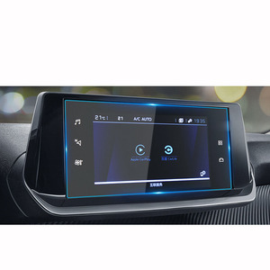 Accesorios de coche para <span class=keywords><strong>Peugeot</strong></span> <span class=keywords><strong>E2008</strong></span>, 4008 pantalla de navegación GPS Protector de vidrio templado Auto vehículo REPRODUCTOR DE DVD pegatinas de película - Product Image 5