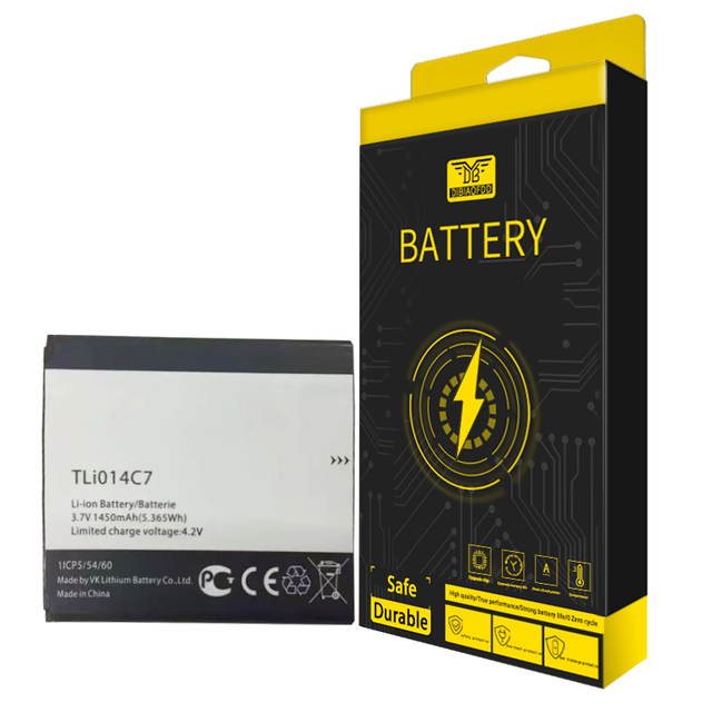 For Alcatel OneTouch Pixi Mini Tripod -4024D 4024X 4.0 TLi014C7 Smartphone Battery 3.7V 1450mAh Lithium-Ion Battery Mobile Phone