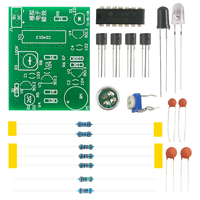 Kit de bougie électronique de simulation DIY, module de circuit de contrôle par soufflage, formation à la soudure CD4013 pour l'apprentissage électronique