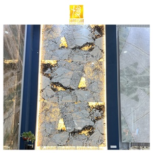Piedra Natural Pulida Moderna Blanca STONE Pandora, Losa Grande para Piso y Pared, Revestimiento de Lujo para Hoteles - Product Image 1
