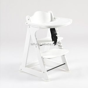 Silla de Comer para Bebés de Altura Baja, Silla Alta Ajustable y Segura para Bebés de 1 a 3 Años - Product Image 1