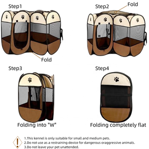 Breathable pet Recuperation Room pet Fence Dog playpen Dog large Cat <strong>Cage</strong> House - Product Image 4