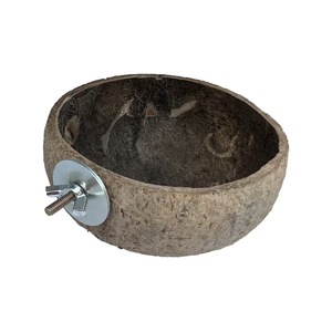 Maisonnette populaire et sûre en noix <span class=keywords><strong>de</strong></span> coco naturelle pour hamsters, installation facile, cachette, nid douillet, lit <span class=keywords><strong>de</strong></span> repos pour petits animaux, hamsters, écureuils - Product Image 1