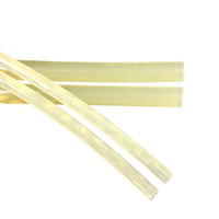 Vente directe usine – Bâton de colle thermofusible EVA écologique 11 mm jaune transparent pour caoutchouc, bois, plastique, mousse – ODM/OEM