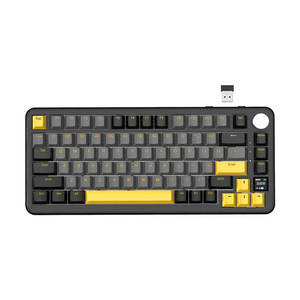 Attack Shark X85PRO 75% <b>Wireless</b> Mechanical Keyboard TFT Smart Display and Knob BT/2.4GHz/Wired Gaming Keyboard - Product Image 1