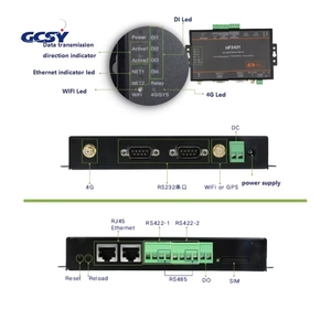 HF2421 Doppelport-Serieller-Geräteserver RS232 <span class=keywords><strong>RS485</strong></span> RS422 zu <span class=keywords><strong>Ethernet</strong></span> WLAN 4G 3G GPRS Netzwerk-Konverter - Product Image 4