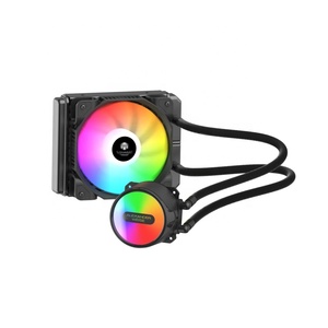 Refroidisseur <span class=keywords><strong>liquide</strong></span> AIO pour <span class=keywords><strong>PC</strong></span> série AF avec ventilateurs ARGB et roulements en céramique, <span class=keywords><strong>refroidissement</strong></span> efficace du boîtier d'ordinateur pour les joueurs - Product Image 1