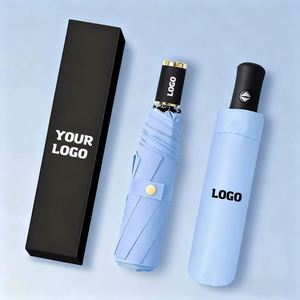 High Quality UV Umbrellas OEM Wholesale Manual Open or Full Automatic 8k Custom Umbrella with LOGO <b>Folding</b> Umbrella - Product Image 1