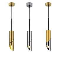 Lampes suspendues de chevet avec interrupteur en aluminium Gu10 Lampe de lecture Cordon réglable