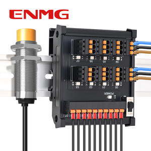 ENMG PLC 센서 터미널 블록 ESTB 근접 스위치 배선 블록 2선식 3선식 NPN/PNP 이중 목적 4~32채널 - Product Image 2
