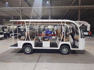 Petit bus électrique avec porte, bus touristique et véhicule de transport |   Voiture de transport touristique écologique 14 places à vendre - Product Image 2