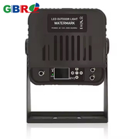 广告户外IP65防水RGBW LED投影灯声控DMX 8通道控制，可实现景观水波纹效果