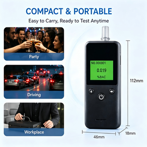 Nouvel Éthylotest Numérique Portable Mini Haute Précision 2026 pour la Sécurité Personnelle des Conducteurs Automobiles - Product Image 5