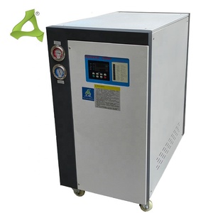 Refroidisseur d'eau industriel 5 CV, 5 tonnes, à compresseur scroll R22, refroidi par eau, pour machine de soufflage - Product Image 1