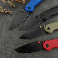 Couteau tactique de chasse en plein air BM 565, couteau pliant de poche, manche G10, camping, pique-nique, randonnée, chasse, outil EDC