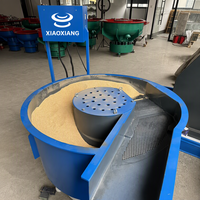 Unité de séchage par vibration avec chauffage électrique : Déshydratation rapide, tri et décharge automatiques des pièces.