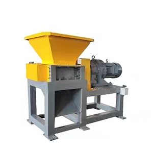 Broyeur de plastique jerrycan machine Broyeur Broyeur de plastique à double arbre pour recyclage de plastique PLC - Product Image 4
