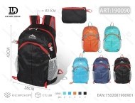 Mochila de Senderismo 30-40L de Nailon Impermeable Ajustable Unisex para Uso en Exteriores - Product Image 1