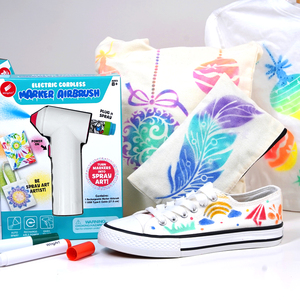 Electric Airbrush Marker Set Water-Based Color Sprayer <strong>Pen</strong> <strong>for</strong> Painting <strong>Graffiti</strong> Electric Airbrush Set <strong>for</strong> Kids - Product Image 2