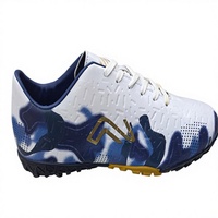 Chaussures de football tendance pour hommes en maille imperméable et cuir PU, confortables, sûres, antidérapantes, à lacets, décontractées et sportives