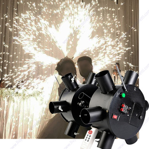 Télécommande DJ pour mariage, <span class=keywords><strong>moulin</strong></span> à vent électrique à double roue, allumeur à étincelles froides pour spectacle pyrotechnique de scène et de mariage - Product Image 3