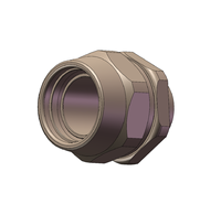 Presse-étoupe industriel blindé en laiton, étanche IP2X, pour câbles d'instruments électriques, diamètre applicable 13-20 mm