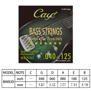 <span class=keywords><strong>Corde</strong></span> per <span class=keywords><strong>Basso</strong></span> di Alta Qualità a <span class=keywords><strong>Basso</strong></span> Prezzo in Lega di Nichel - Product Image 5