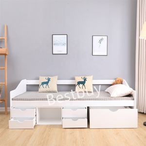 Mobili camera da <span class=keywords><strong>letto</strong></span> con cassettoni in legno letti solidi telaio <span class=keywords><strong>singolo</strong></span> doppio bambini bambini divano <span class=keywords><strong>letto</strong></span> - Product Image 4