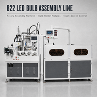 Ligne de production et d'assemblage de lampes et d'ampoules B22 avec garantie d'un an 220V 5KW
