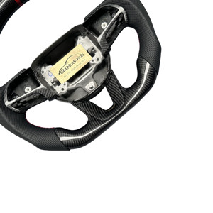 Volant de voiture en cuir de luxe et fibre de carbone GM.Modi-Hub Factory Sale pour <span class=keywords><strong>Dodge</strong></span> Charger 2016-2023 Challenger 2014-2020 <span class=keywords><strong>Durango</strong></span> - Product Image 6